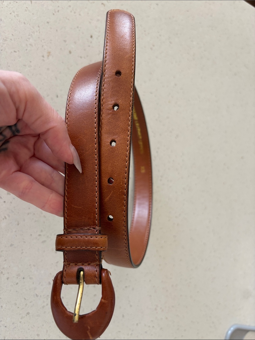 90s leather‎ belt
